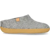 Tofvel Slipa Maha Wollfilz-Pantoffel Marbled Light Grey Größe 47 - Grau - 47