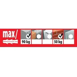 TOX Spreizdübel Barracuda 8 x 40 mm 100 Stück
