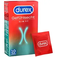 DUREX Gefühlsecht Slim Fit 10 St.