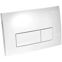 Geberit Betätigungsplatte Weiß-Alpin, Delta51 115.105.11.1