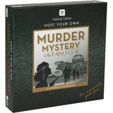 Talking Tables Krimispiel im Palmenhaus für Erwachsene, 3 Alternative Enden, Krimi-Fallakte, lustige After-Dinner-Party, Neujahrsgeschenkidee, ab 16 Jahren