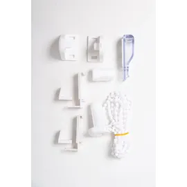 K-HOME Klemmfix-Minirollo 80 x 150 cm Verdunkelung grau