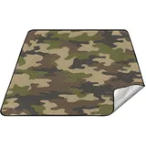 Wasserdichte Picknickdecke verstaubare Bodendecke für Outdoor Camouflage Yoga Decke