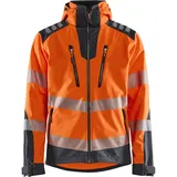 Blåkläder High Vis Softshell Jacke 4491 - - Blakläder® High Vis orange/mittelgrau M"