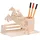 Pebaro 840/1 Holzbausatz Stiftehalter Reiter 25-teilig