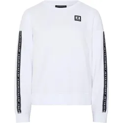 Sweatshirt mit Label-Akzenten L