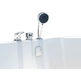 AcquaVapore Seniorendusche und Badewanne mit Tür 170 x 85 cm (S12D-EH-L)