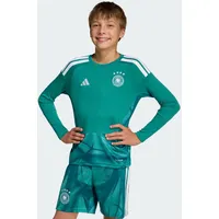 Adidas Deutschland 26 Langärmeliges Torwart-Heimtrikot Kids grün 146 cm