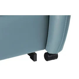 Hukla Relaxsessel Tobias Leder 75 x 102 x 88 cm Blau elektrisch