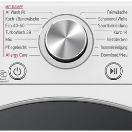 LG F4WR7091 Waschmaschine (9 kg, 1400 U/min)