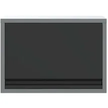 vidaXL Werkzeugschrank mit Speicher Schwarz und Grau 50 x 25 cm