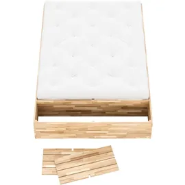 Karup Design - Basement Bett 160 x 200 cm, Kiefer klar