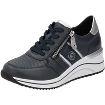remonte Schnürschuh Blau Damen 39