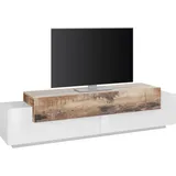 INOSIGN Lowboard »Coro,Lowboard,TV-Kommode,TV-Möbel,TV-Bank«, mit 3 Klappen davon 2 mit Push-to-Open Funktion Breite 200 cm