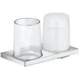 Keuco Edition 11 komplett Echtkristall-Glas/verchromt