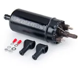 CarBole Elektrische Inline-Kraftstoffpumpe 12V,Dieselpumpe 250 bhp,Universal Externe Inline-Kraftstoffpumpe,Ersetzt 0580464070 und andere Produkte(Schwarze)