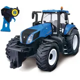 MAISTO TECH RC-Landmaschine New Holland T8.435 Genesis 2,4GHz RTR blau (82721)