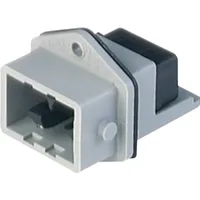 Hirschmann 931 697-106-1 Netz-Steckverbinder STASEI Stecker, Einbau vertikal Gesamtpolzahl: