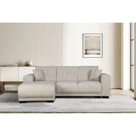 Home Affaire Eckcouch Polyester 2-Sitzer Beige
