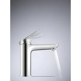 Duravit MinusFlow Wave Einhandmischer Chrom