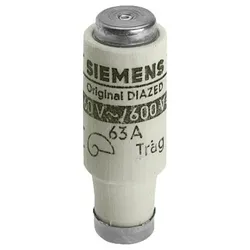Siemens 5SD8002 DIAZED-Sicherungseinsatz 690V für Kabel- und Leitungsschutz Betriebsklasse gG  - 5 Stück