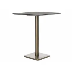 COCO Maison Brest Bartisch Stone Anthrazit Gold 75x75cm