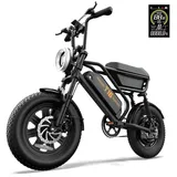 urlife T16 48V 13Ah 16 Zoll RH 0 cm Unisex schwarz