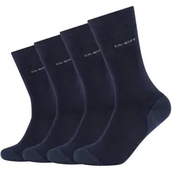 4er Pack camano Soft Walk Socken 0004 - navy 43-46