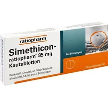 Ratiopharm Simethicon-ratiopharm 85 mg Kautabletten