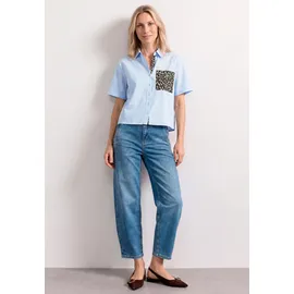 STREET ONE Hemdbluse Blau 34