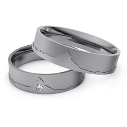 Trauringe Matterhorn 999er Tantal - 6911