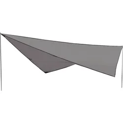 High Peak Sonnensegel Tarp 2, 400x400 cm, Sonnenschutz, Wetterschutz Tarp EINHEITSGRÖSSE