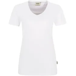 Damen V-Shirt "PERFORMANCE" 181 - 3XL - Weiß