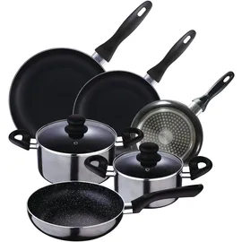 San Ignacio Set Kochgeschirr 16/20/24 cm, 5 Stücke - Black Ø One Size
