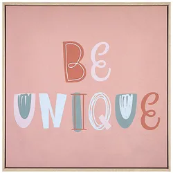 Canvas TAURISANO Kindermotiv 63 x 63 cm Rosa