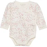 FIXONI Kinder Langarmbody "Wrap Body LS w.AOP" in Rosa | Gr.: 50