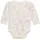 FIXONI Kinder Langarmbody "Wrap Body LS w.AOP" in Rosa | Gr.: 50
