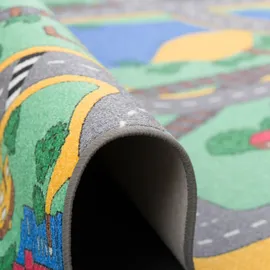 Snapstyle Kinder Straßenteppich Bunt 200x300cm