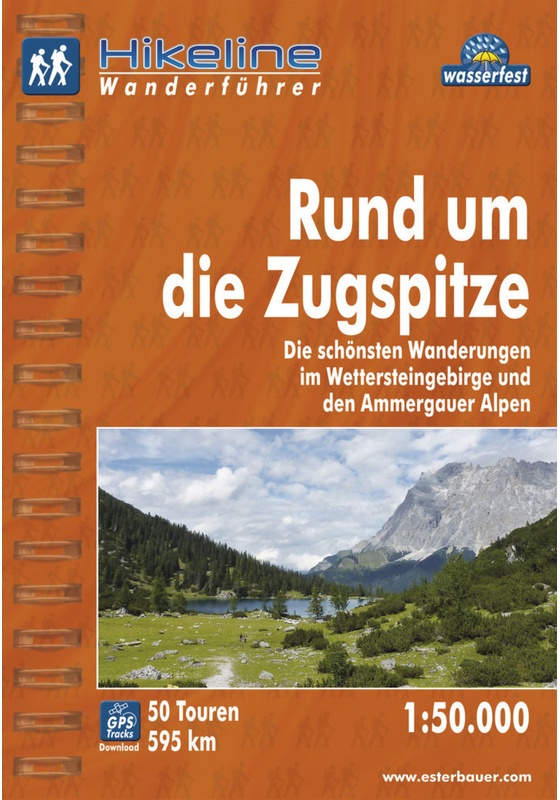 Hikeline Wanderführer / Hikeline Wanderführer Rund Um Die Zugspitze, Kartoniert (TB)