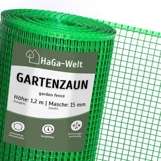 Haga - maschengewebe in 1,2m Br. (Meterware) Kunststoffzaun Geflügelzaun Hühnerzaun