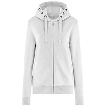HRM Damen Premium Hooded Jacket I Fair Trade Frauen Kapuzenjacke, 320 g/m2 I Aus 70% Baumwolle & 30% recyceltem Polyester - 4XL