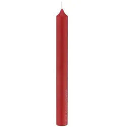 Wiedemann Kerzen Altarkerze, XXL Kerze in Farbe Rot 250 x 30 mm, 1 Stück, Kerze mit Dornbohrung