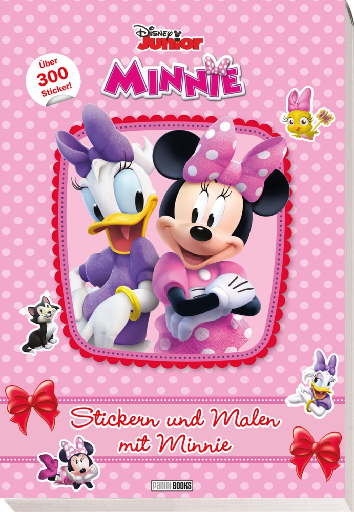 Disney Minnie: Stickern Und Malen Mit Minnie - Panini  Kartoniert (TB)