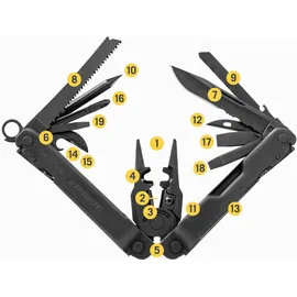 Leatherman Super Tool 300 EOD schwarz