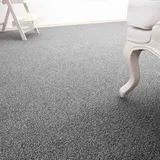 Andiamo Teppichboden ANDIAMO "Carlos, Feinschlinge, Gesamthöhe 6,5 mm, Made in Netherlands", grau, B:200cm L:300cm, Polypropylen, Teppiche, melierte Optik, Breite 200, 400 cm oder 500 cm, strapazierfähig