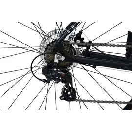 chilliz Gravelbike 28 Zoll GL.01 schwarz-matt Rahmenhöhe 54 cm Damen Herren 14 Gänge mech. Scheibenbremse - Schwarz