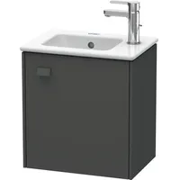 Duravit Brioso Waschtischunterbau BR4000R4949 420x442x289mm, Graphit Matt, Tür rechts