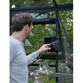 Juliana Tablet Halter für Gewächshaus Schwarz