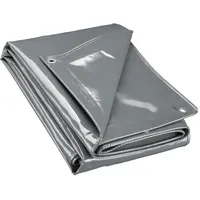 Wiltec Poolabdeckung grau 4,00 m