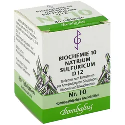 Biochemie 10 Natrium sulfuricum D12 Tabletten